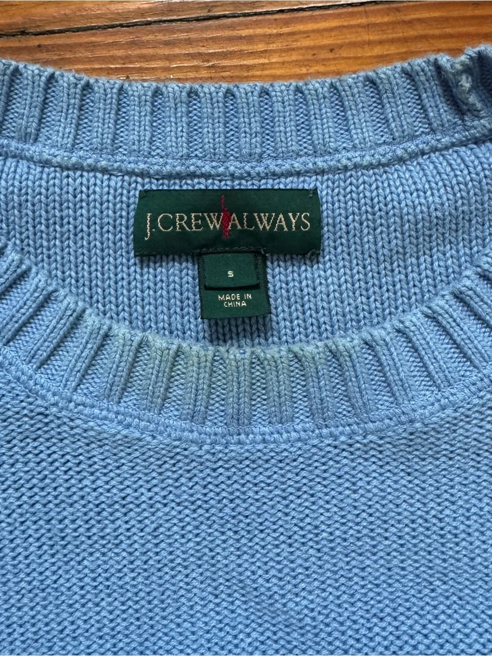 J. Crew classic crew